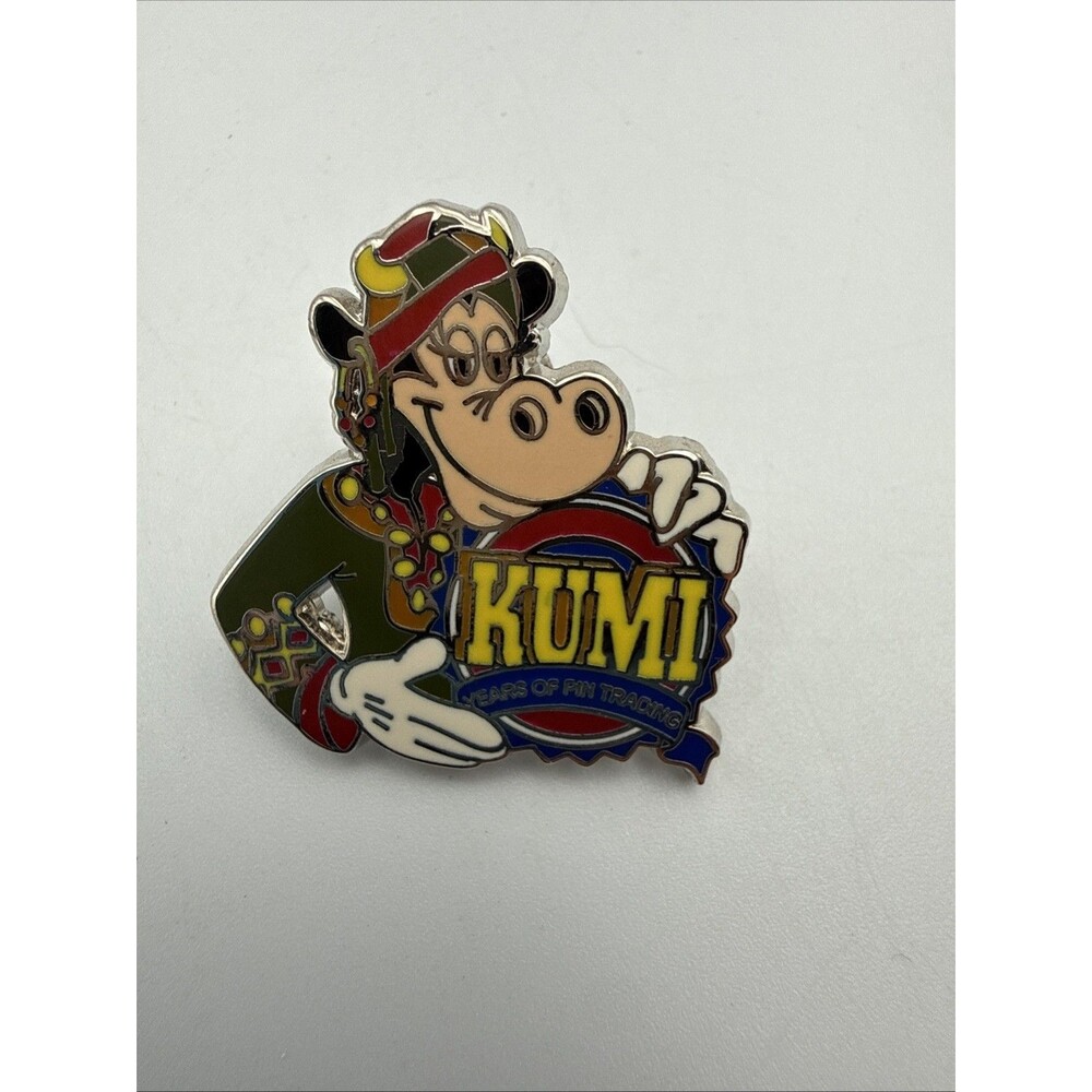 Disney Pin 10th Anniversary Pin Trading Clarabelle Cow Kumi Promo Pin 2009